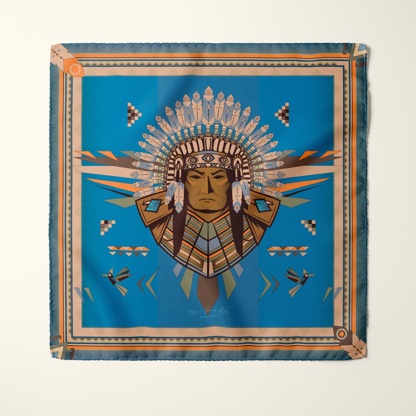 Sagesse du chef indien - 120 x 120