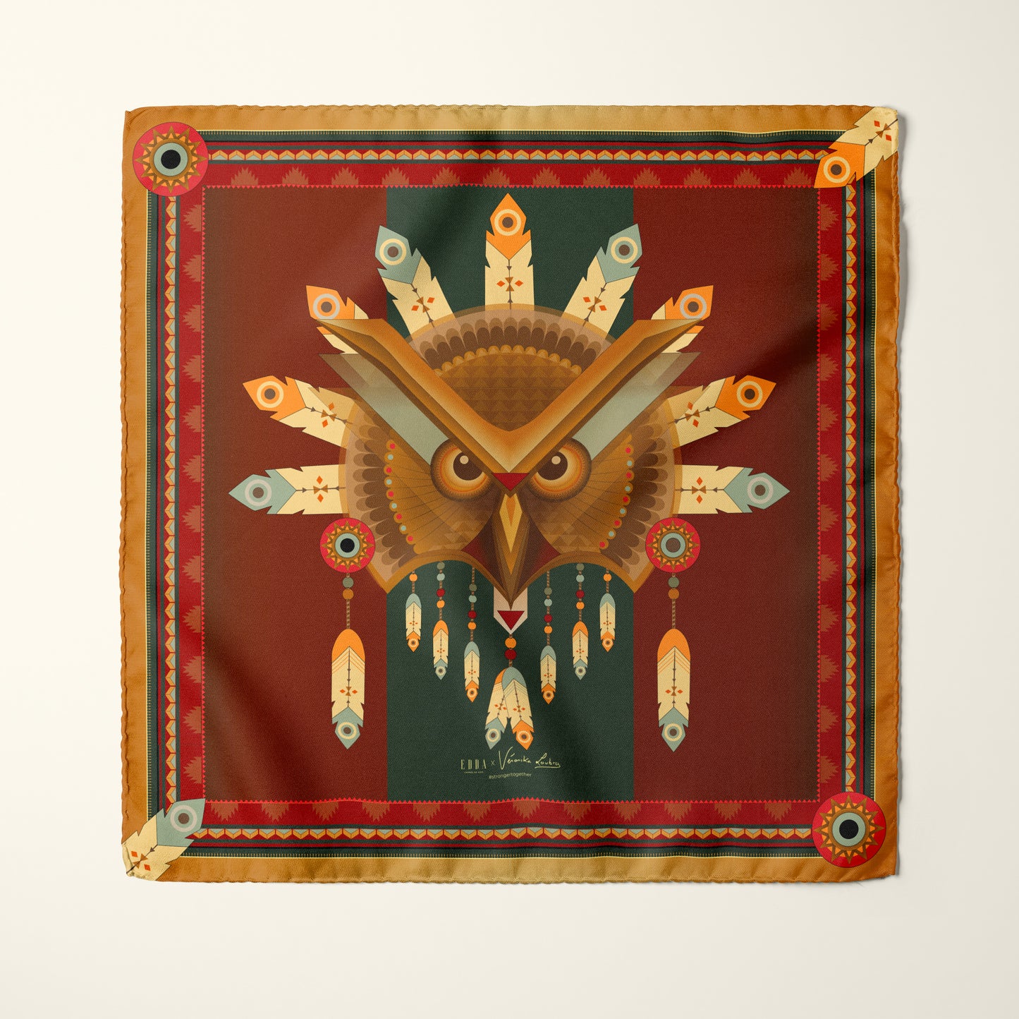 HIBOU MAGIQUE - 90 x 90