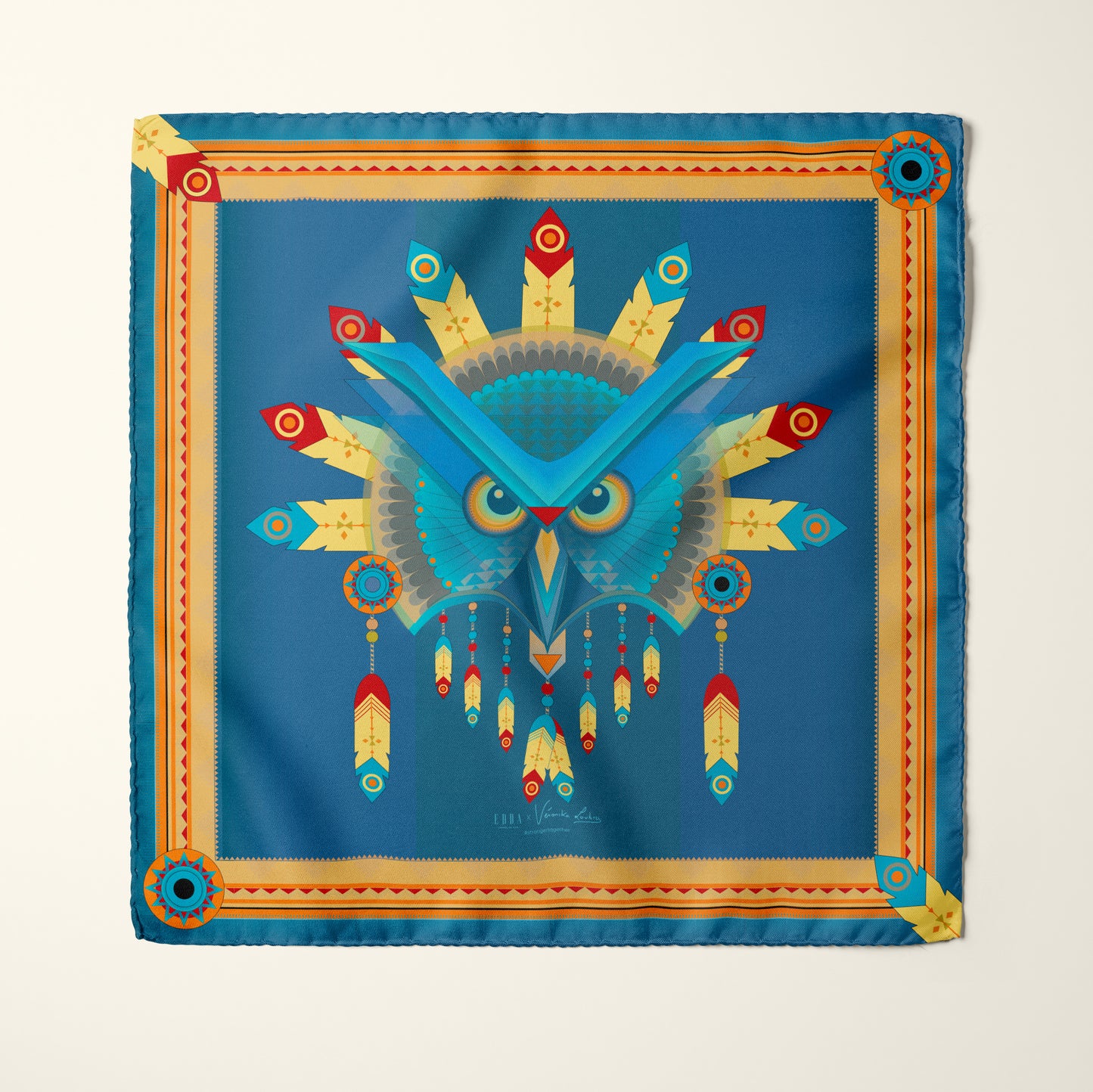 HIBOU MAGIQUE - 90 x 90