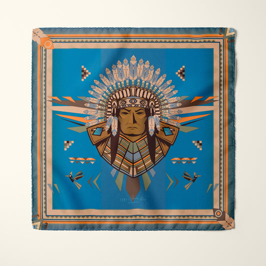 Sagesse du Chef Indien - 90 x 90