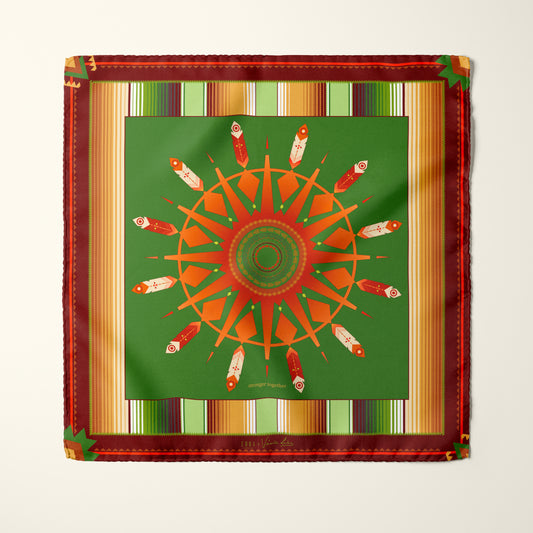 chant du soleil - 65 x 65